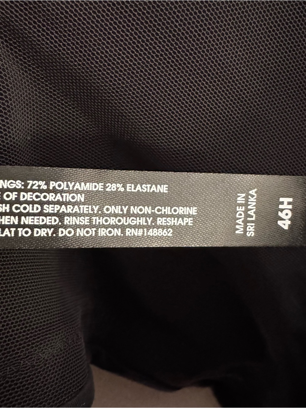 NWT Torrid Dream Wire-Free Lightly Lined Bra Black 46H - Picture 4 of 7